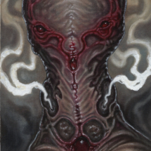 alien painting dan fisher art